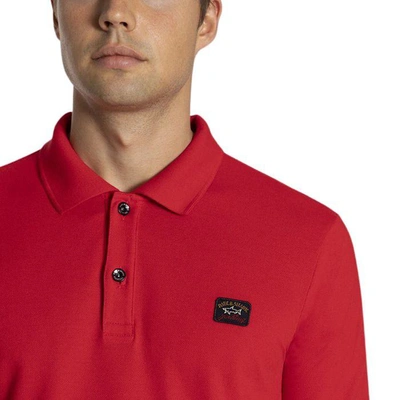 Shop Paul & Shark Polo In Red