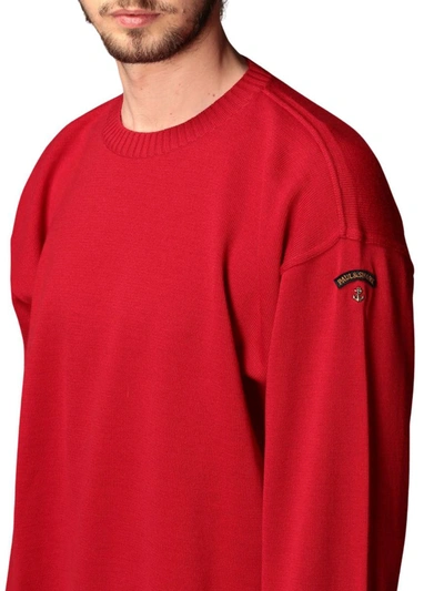 Shop Paul & Shark Shirt In Red