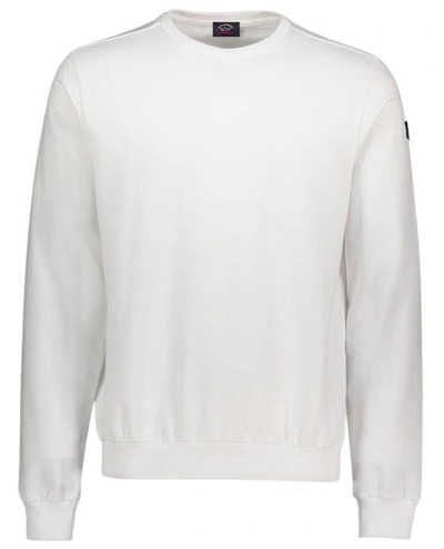 Shop Paul & Shark Sweatshirt In White