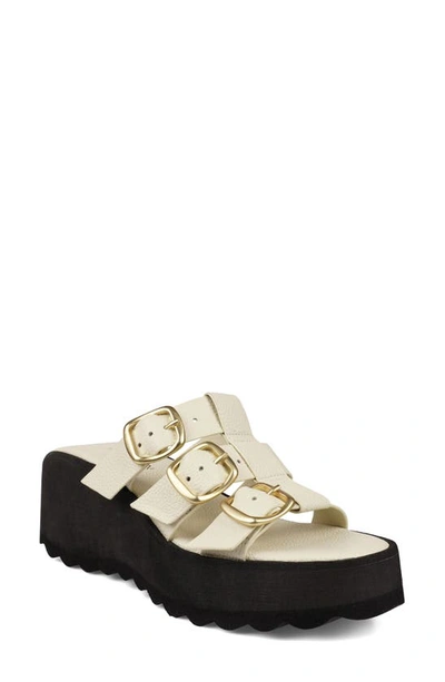 Shop Zigi Artisan Aritz Platform Sandal In Vanilla