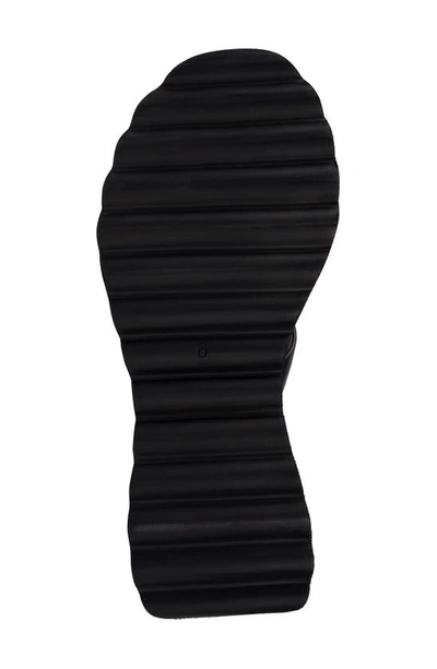 Zigi Artisan Aritz Platform Sandal In Black Leather