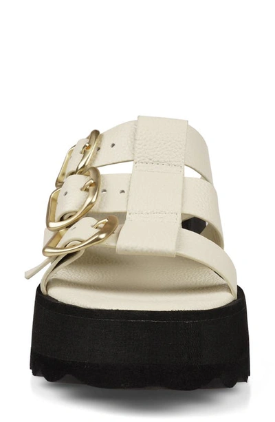 Zigi Artisan Aritz Platform Sandal In Vanilla
