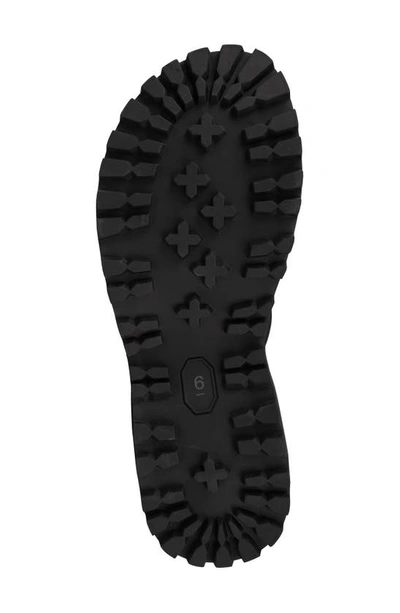 Zigi Artisan Elixa Platform Sandal In Black Leather