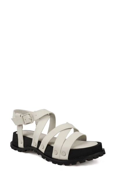 Shop Zigi Artisan Malu Platform Sandal In Vanilla