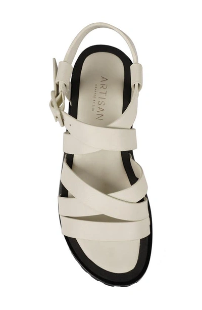 Shop Zigi Artisan Malu Platform Sandal In Vanilla