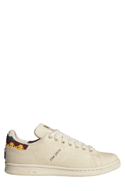 Adidas Originals Stan Smith Earth Day Canvas Sneaker In Chalk/ Chalk/ White  | ModeSens