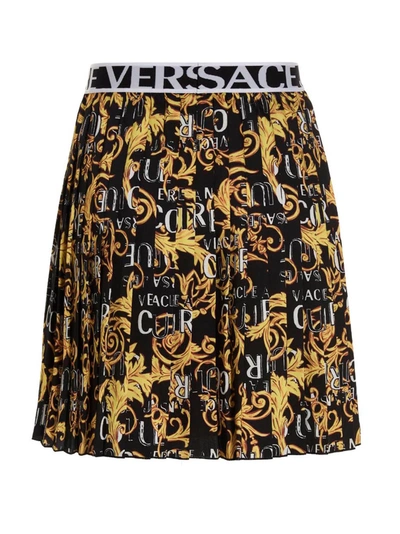 Shop Versace Jeans Couture Logo Skirt