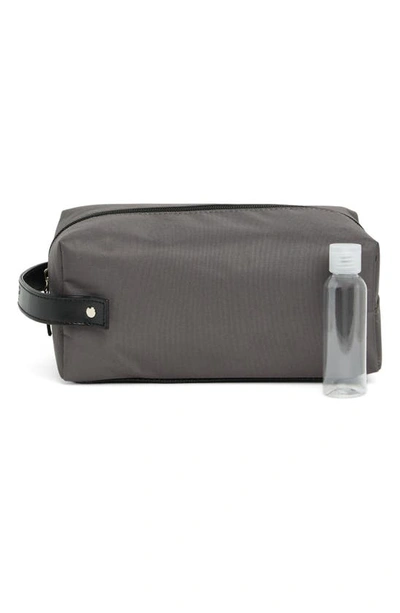 Shop Original Penguin Nylon Travel Kit In Grey
