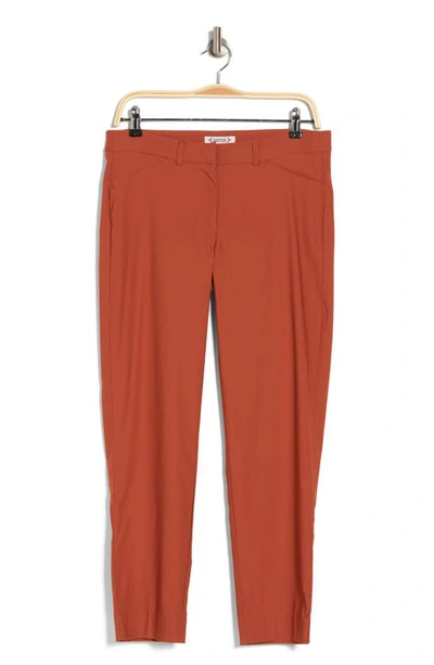 Shop Nanette Lepore Ankle Length Pants In Picante