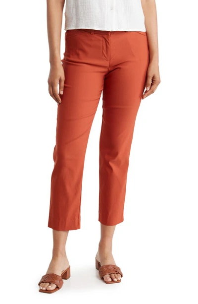 Shop Nanette Lepore Ankle Length Pants In Picante