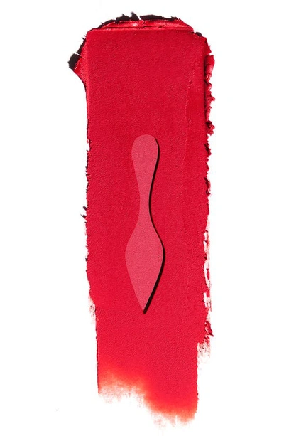 Shop Christian Louboutin Rouge Louboutin Velvet Matte On The Go Lipstick In Red Dramadouce 005