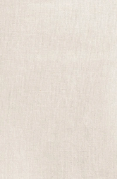 Wayf Kenny Linen Blend Wrap Skirt In Natural