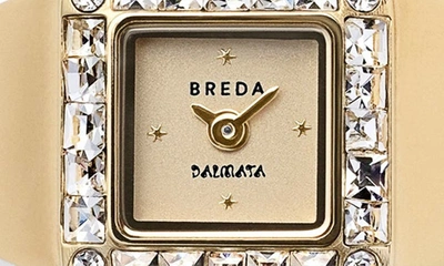 Shop Breda X Dalmata Ring Watch In Gold