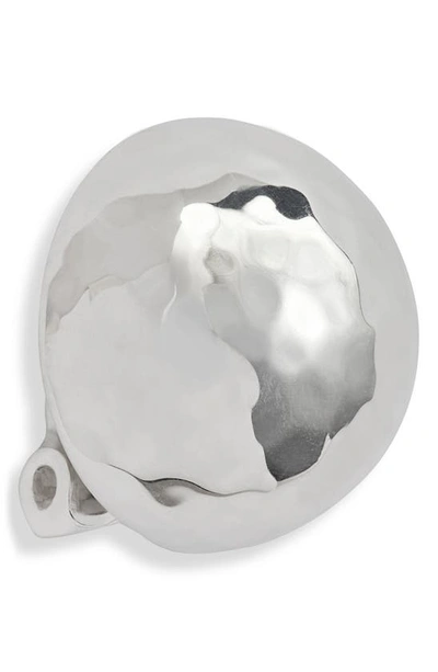 Ippolita Classico Sterling Silver Spherical Clip-on Earrings In Silver