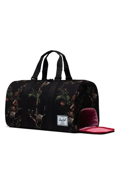 Shop Herschel Supply Co Novel Duffle Bag In Forest Camo