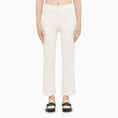 Shop Department 5 White Boot-cut Trousers