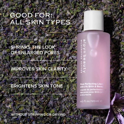 Shop Alpyn Beauty Pore Perfecting Liquid With 2% Bha And Borage In Default Title