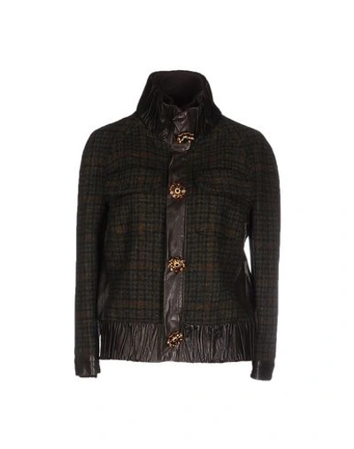 Shop Dsquared2 Jacket In Military Green