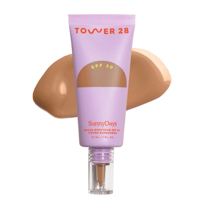 Shop Tower 28 Sunnydays Tinted Spf Sunscreen Foundation