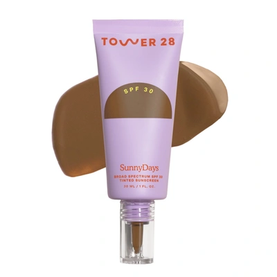 Shop Tower 28 Sunnydays Tinted Spf Sunscreen Foundation