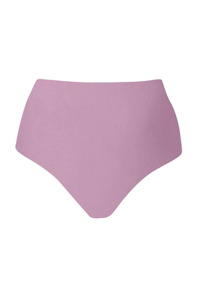 Shop Anemos High-waist Bikini Bottom In Orchid