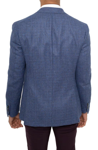 Shop Pino By Pinoporte Two-button Soft Shoulder Sports Jacket In Blue