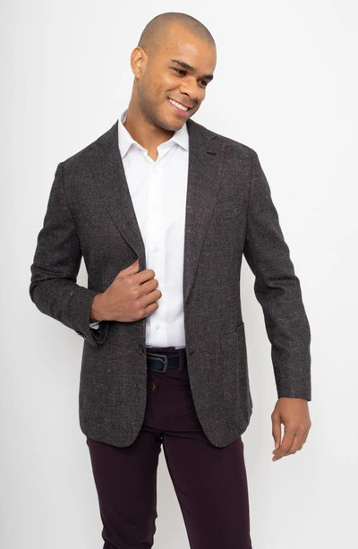 Shop Pino By Pinoporte Two-button Soft Shoulder Super Chill Sports Jacket In Charcoal