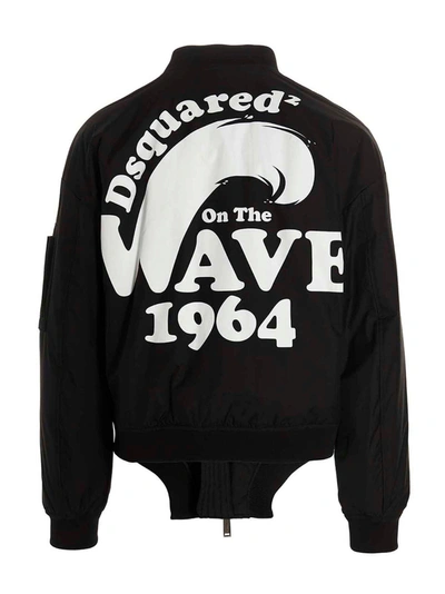 Shop Dsquared2 Bomber 'd2 On The Wave'