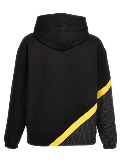 Shop Fendi Ff Sweatshirt Black