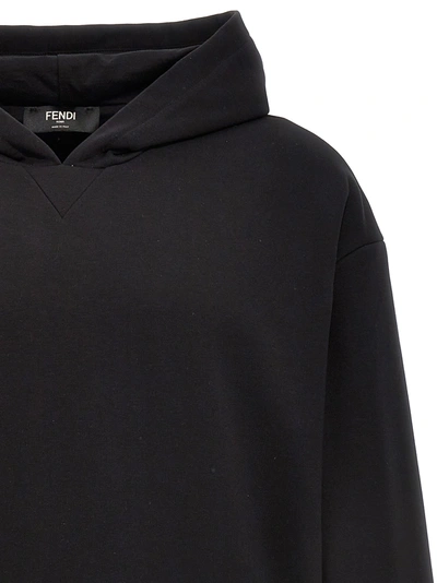 Shop Fendi Ff Sweatshirt Black