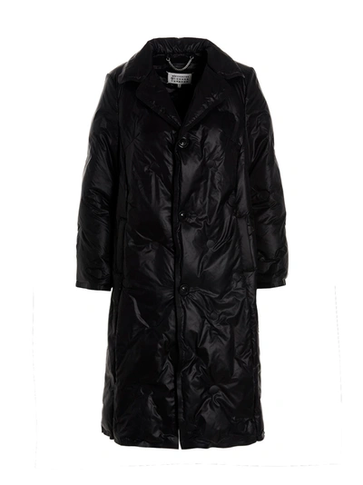 Shop Maison Margiela Padded Coat Casual Jackets, Parka In Black