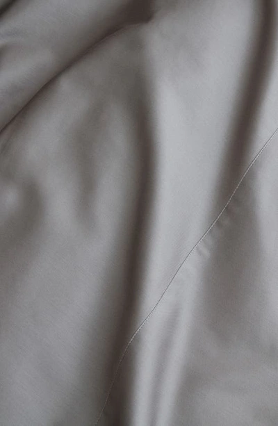 Shop Boll & Branch Percale Hemmed Sheet Set In Pewter
