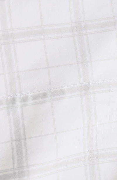 Boll & Branch 360 Thread Count Organic Cotton Percale Sheet Set In White-pewter