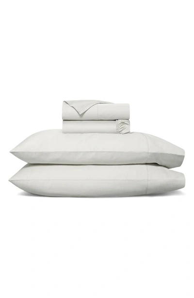 Shop Boll & Branch Signature Hemmed Sheet Set In Mist