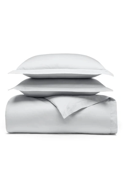 Boll & Branch Signature Hemmed Duvet Set In Sky