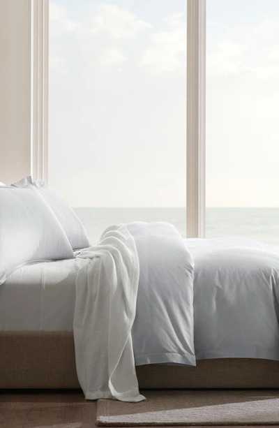 Boll & Branch Signature Hemmed Duvet Set In Sky