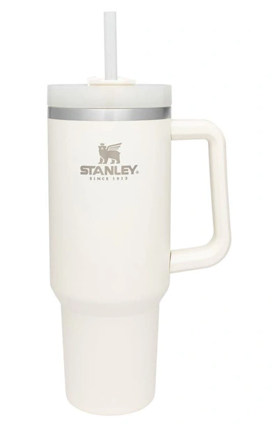 Shop Stanley The Quencher H2.0 Flowstate™ 40-ounce Tumbler In Cream