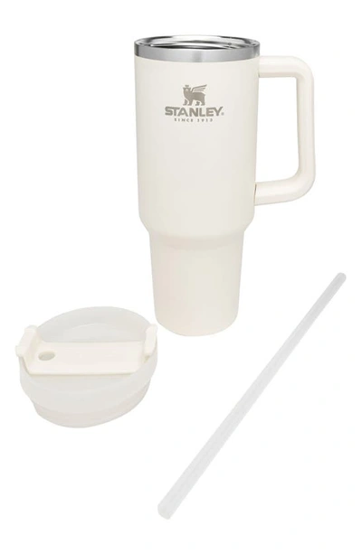 Shop Stanley The Quencher H2.0 Flowstate™ 40-ounce Tumbler In Cream