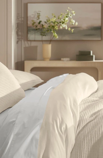 Shop Boll & Branch Waffle Weave Organic Cotton Duvet Cover & Sham Set In Natural
