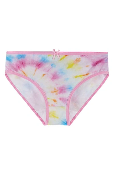 Andy & Evan Little Girl's & Girl's 8-piece Multicolored Bikini Underwear Set In Nva