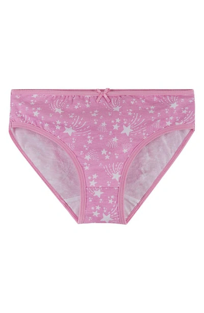 Andy & Evan Little Girl's & Girl's 8-piece Multicolored Bikini Underwear Set In Nva