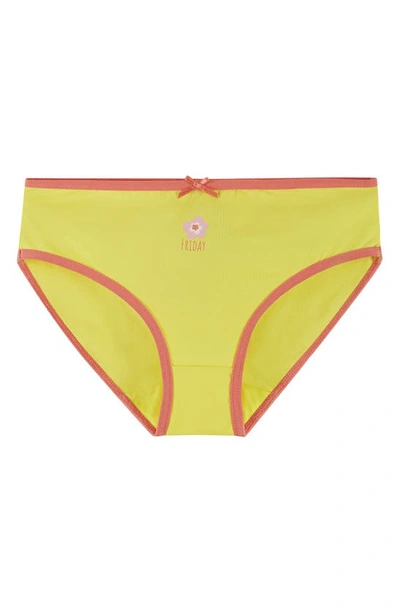 Andy & Evan Little Girl's & Girl's 8-piece Multicolored Bikini Underwear Set In Wha