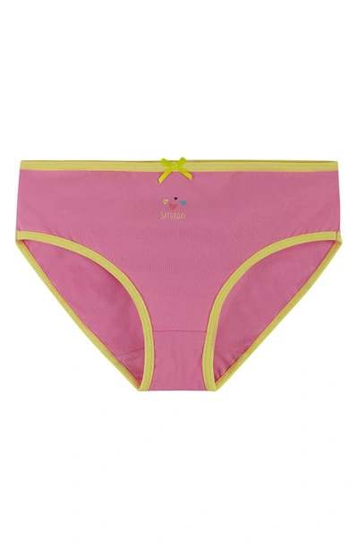 Andy & Evan Little Girl's & Girl's 8-piece Multicolored Bikini Underwear Set In Wha