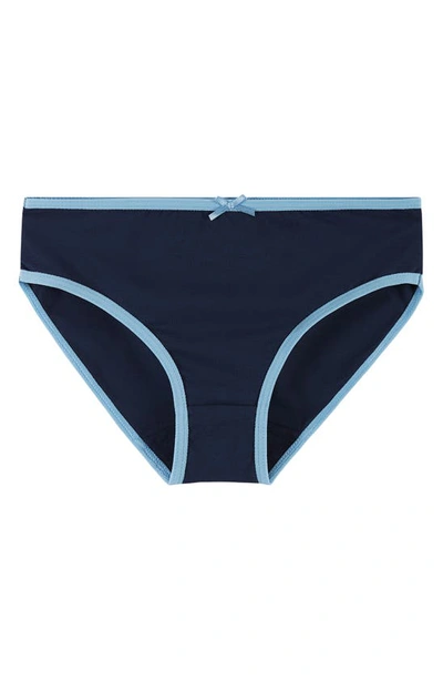 Andy & Evan Little Girl's & Girl's 8-piece Multicolored Bikini Underwear Set In Nva