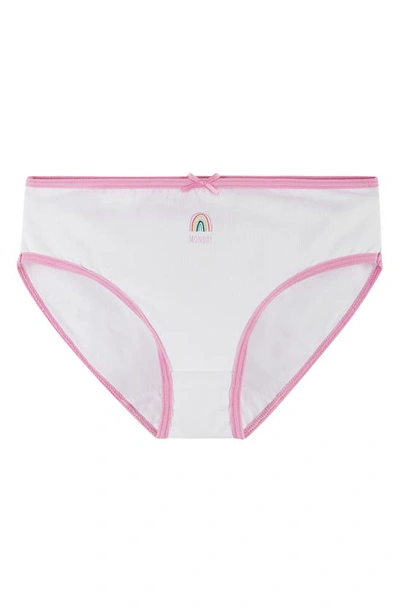 Andy & Evan Little Girl's & Girl's 8-piece Multicolored Bikini Underwear Set In Wha