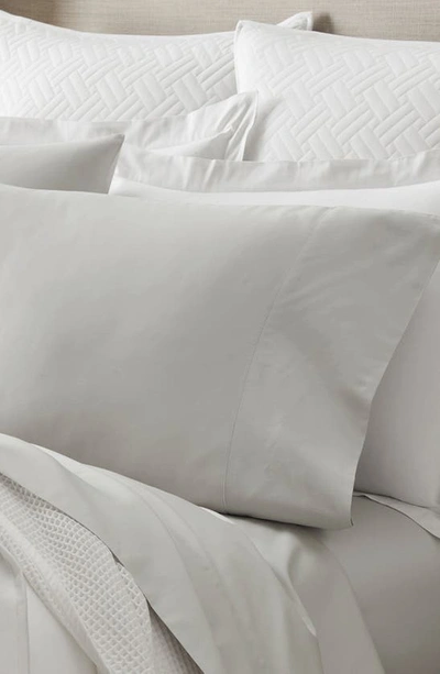 Shop Boll & Branch Set Of 2 Signature Hemmed Pillowcases In Mist