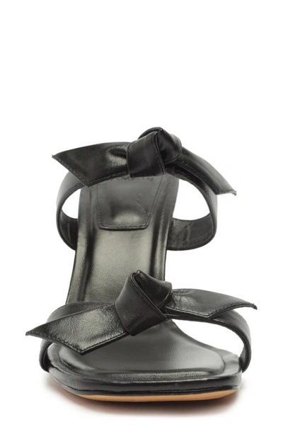 Shop Alexandre Birman Clarita Flare Slide Sandal In Black
