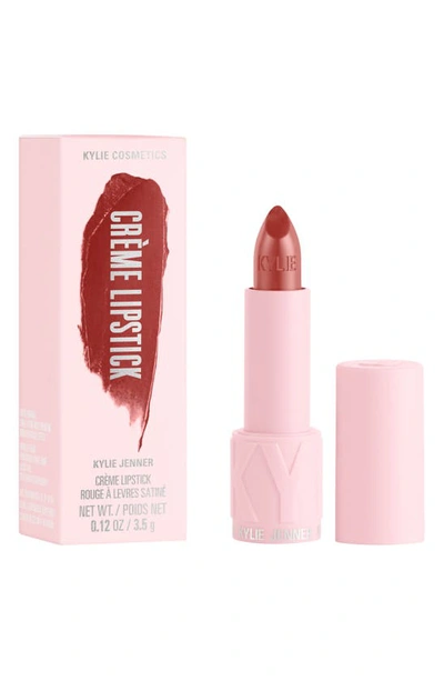 Shop Kylie Skin Crème Lipstick In 115 In My Bag