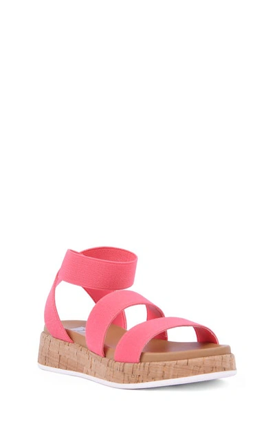 Shop Dolce Vita Kids' Slink Platform Sandal In Pink