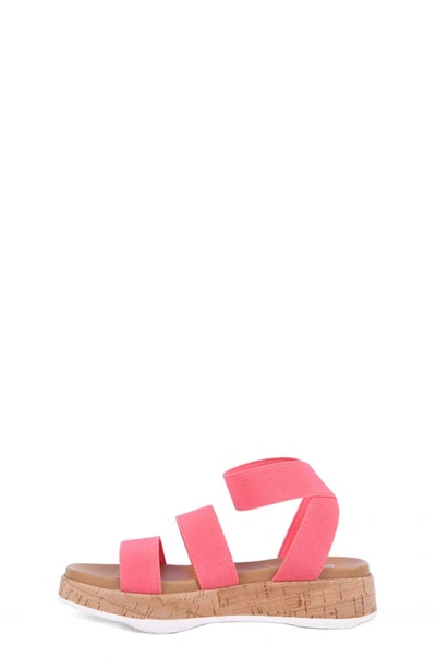 Shop Dolce Vita Kids' Slink Platform Sandal In Pink